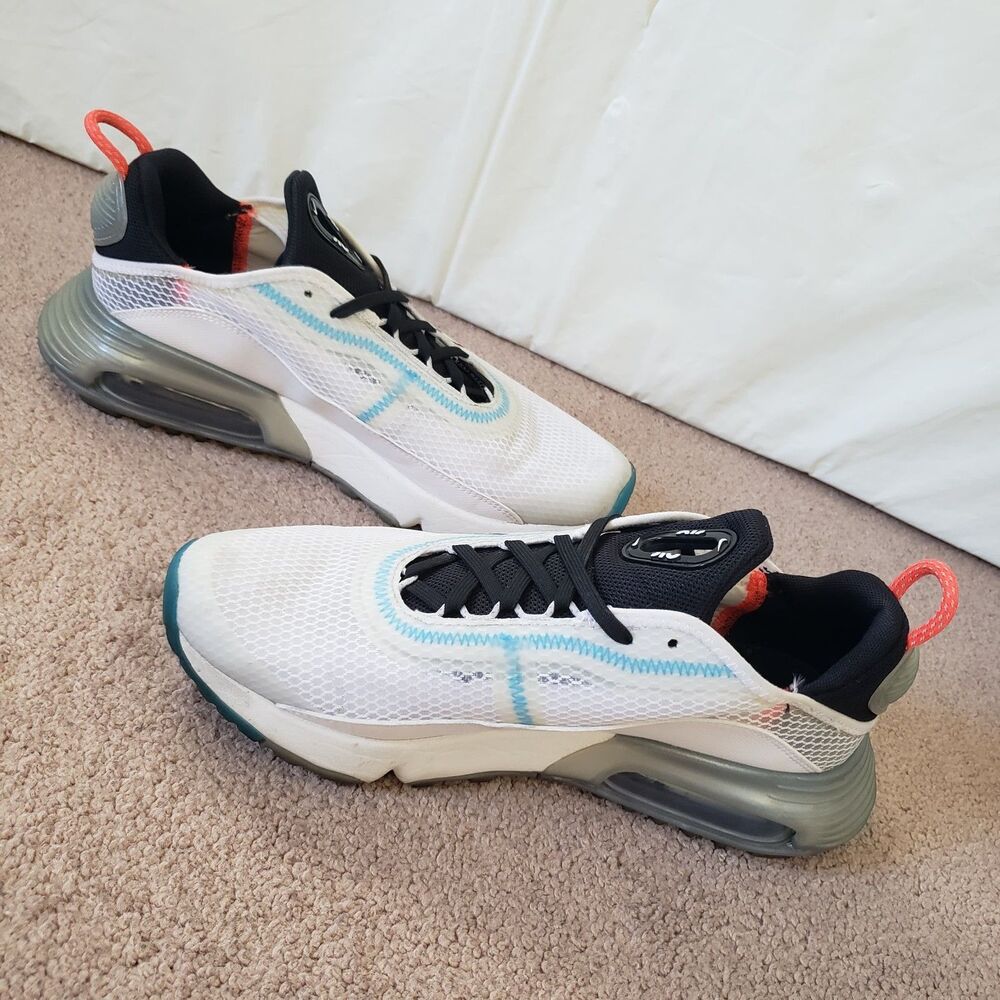 Nike Air Max 2090 Pure Platinum CJ4066-100 Sneakers Youth Size 6 White Multi - Picture 7 of 9